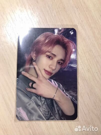 Карты stray kids хенджин