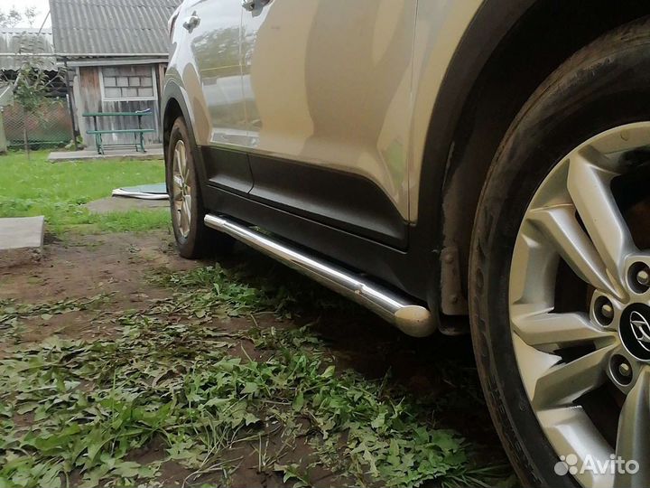 Защита бамперов и порогв