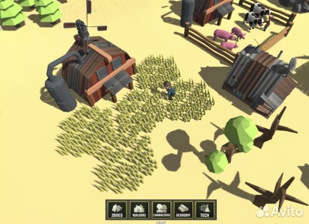 Готовый проект Unity: Colony Simulator