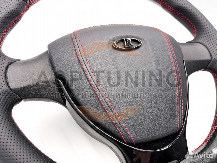 Руль в стиле AMG в сборе для ваз 2113, 2114, 2115