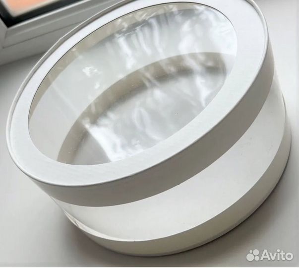 Упаковка круглая для зефира, пряников, шоколада