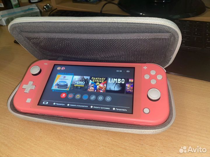 Nintendo switch lite с играми