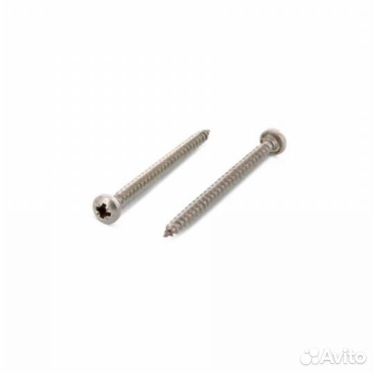 Шуруп арт 9048 А2 4,5х60 PZ в упак 200 шт с полукр