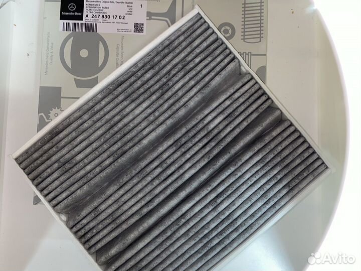 Угольный Салонный фильтр Mercedes Benz A2478301702