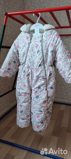 Зимний комбинезон на девочку
