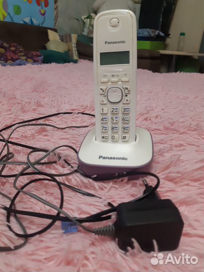 Радиотелефон Panasonic KX-TG 1611 сиреневый