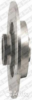 Диск тормозной с подшипником ступицы зад KF