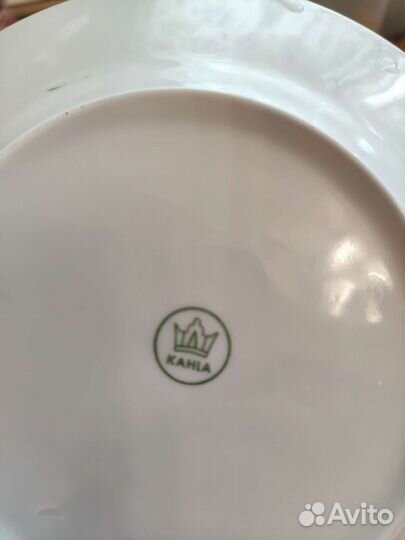 Тарелки гдр кахла