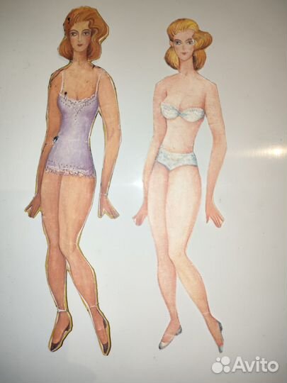 Бумажные куклы разные