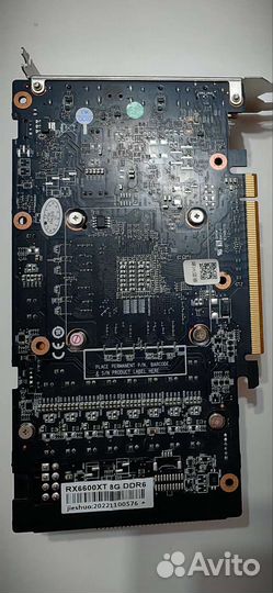 Видеокарта RX6600XT 8g DDR6