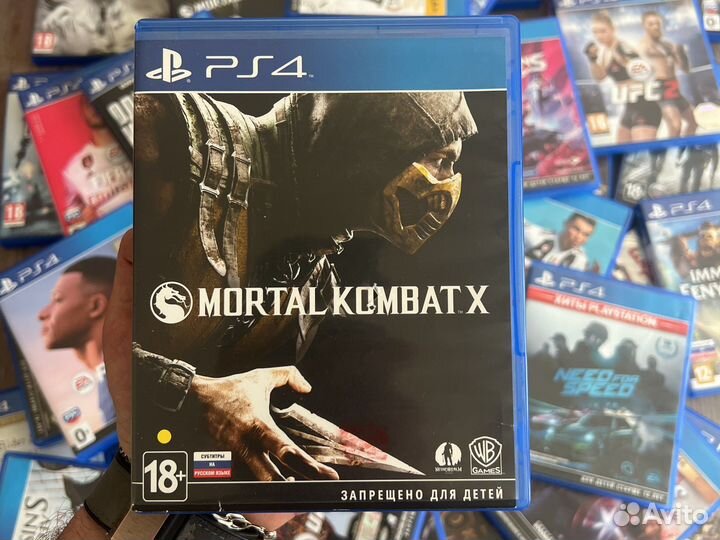 Диск Mortal Kombat X PS4