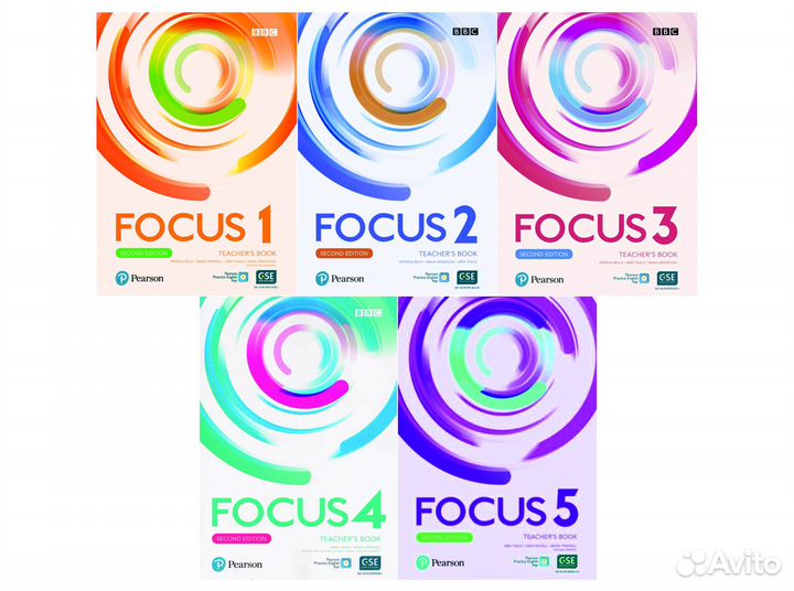 Focus 1, 2, 3, 4, 5 Teachers book (2nd edition)