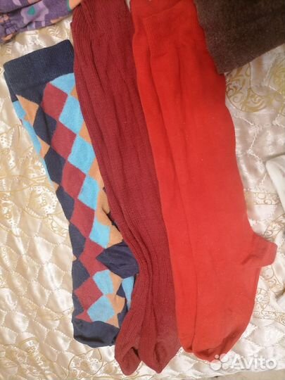 Носки,гольфы,колготки,брюки спорт,10-12лет,дача