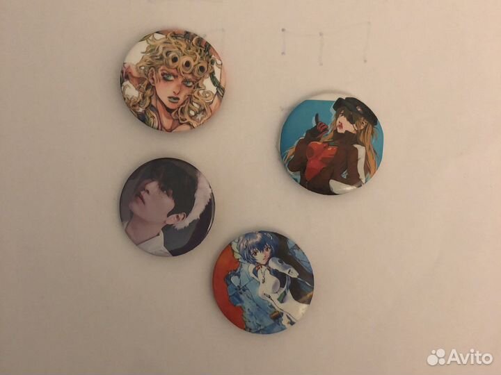 Значки аниме