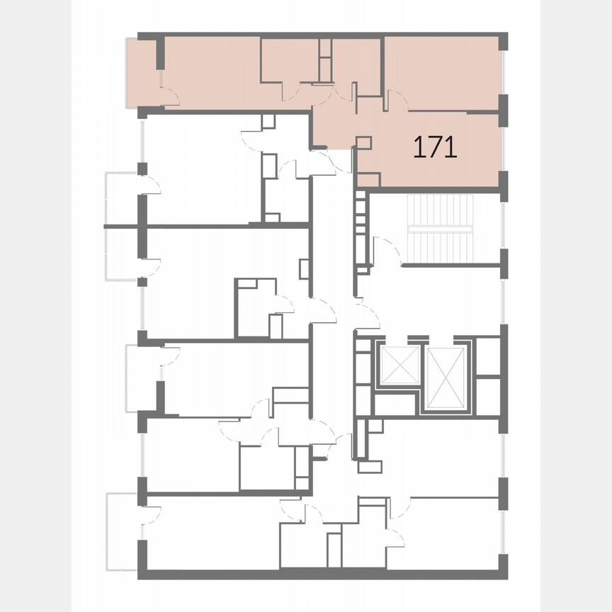 2-к. квартира, 59,9 м², 9/10 эт.