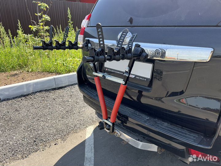 Велокрепление на фаркоп Inter для 3-х велосипедов