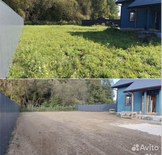 Расчистка участка от деревьев и кустарников