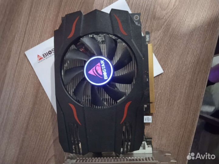 Видеокарта rx 550 4gb