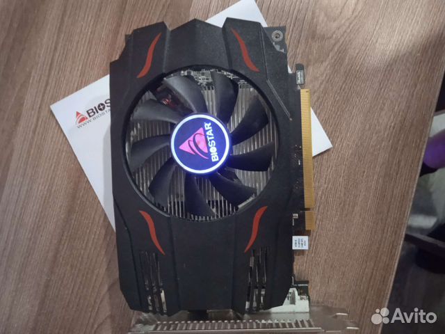 Видеокарта rx 550 4gb