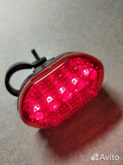 Фонарь велосипедный задний