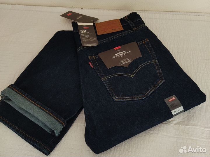 Джинсы Левис 501 W36 L34