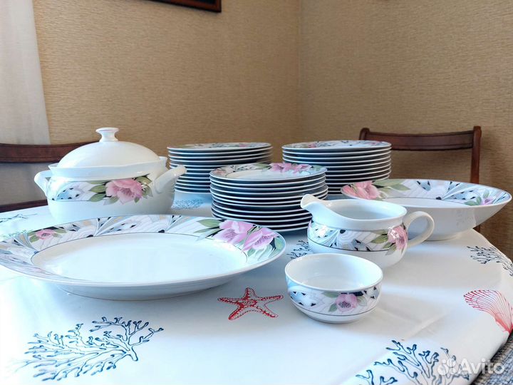Сервиз столовый на 12 персон Чехия