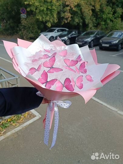 Букет из бабочек