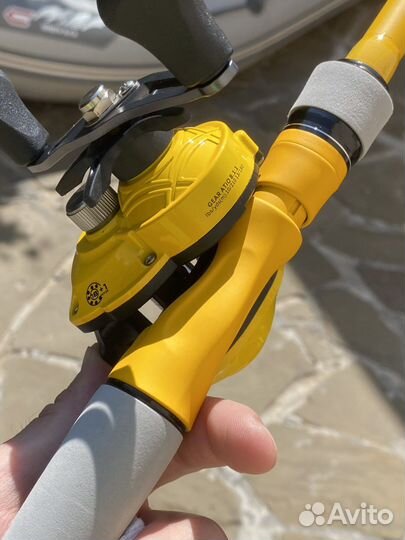 Спинниг yellow APE желтый 240см на щуку