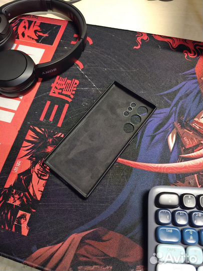 Чехол Leather Case для Samsung Galaxy S23 Ultra