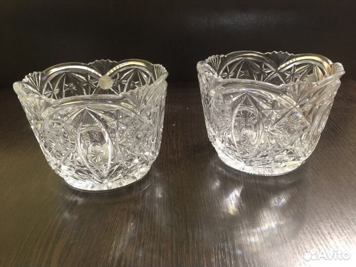 Ваза хрустальная