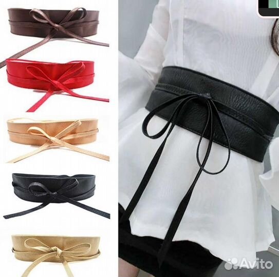 Два ремня новых, эко-кожа