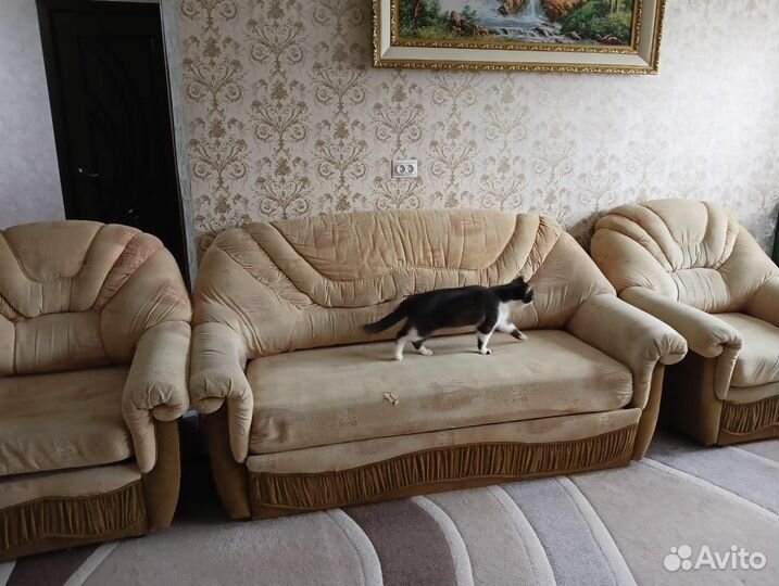 Мягкая мебель. Диван и кресла