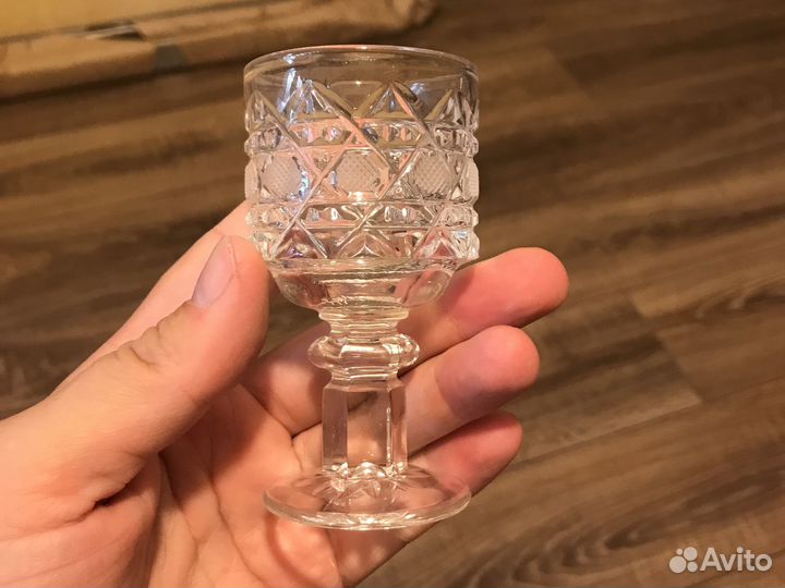 Хрустальные бокалы, рюмки, другая прсуда СССР