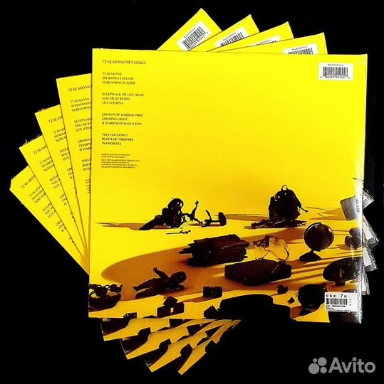 Metallica - 72 seasons 2LP (новый, чёрн/фиолет)