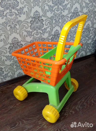 Детская тележка для покупок Полесье