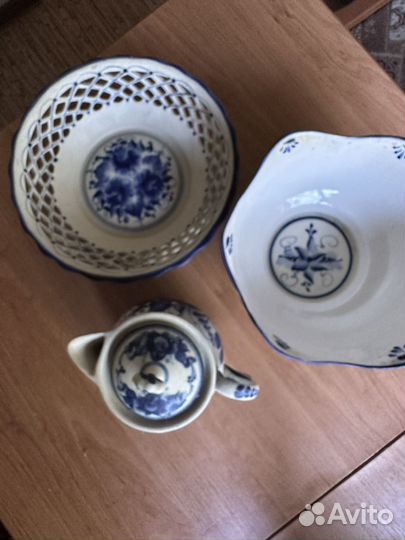 Посуда гжель