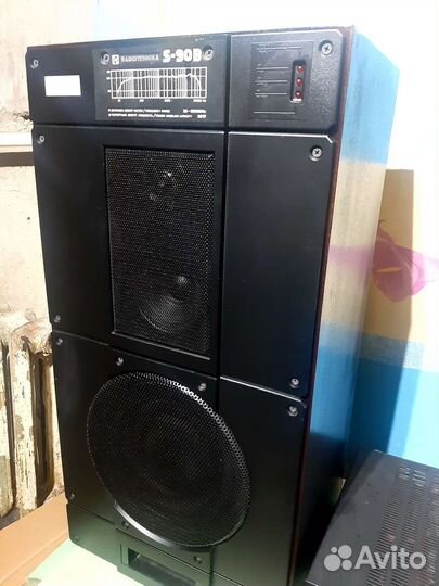 Колонки S90B+усилитель akai с (bluetooth)