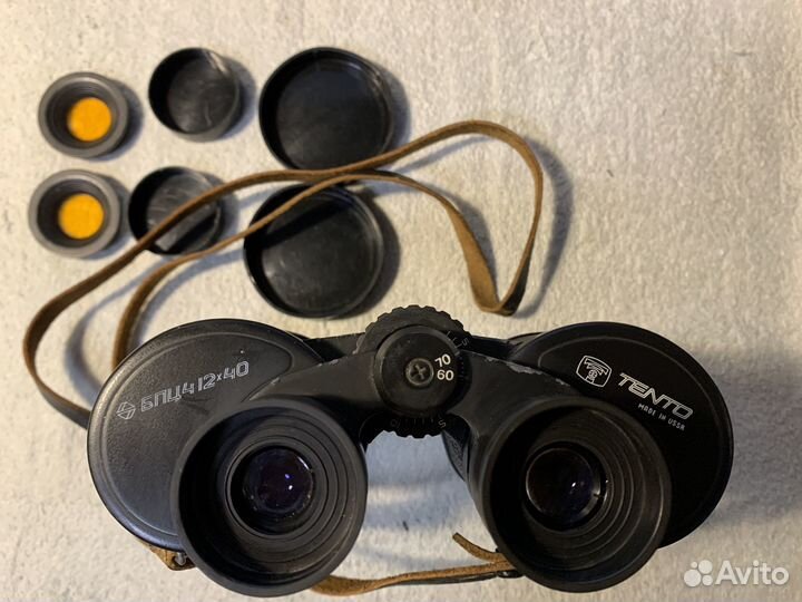 Бинокль СССР бпц4 12х40