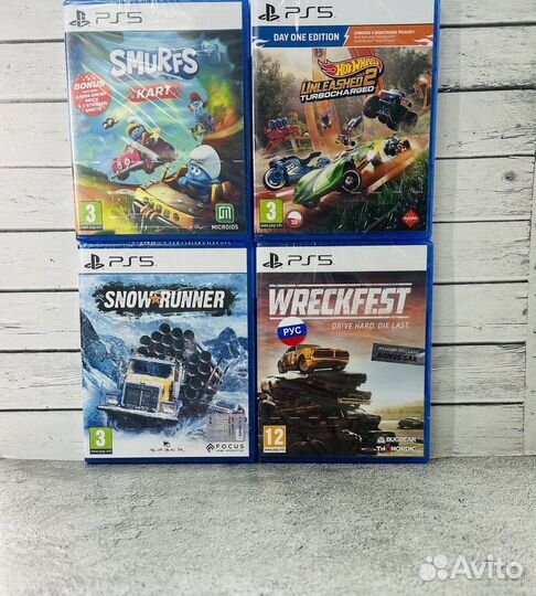 Игры на PS5 Гонки