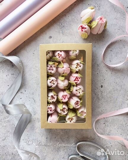 Сладкие букеты из зефира