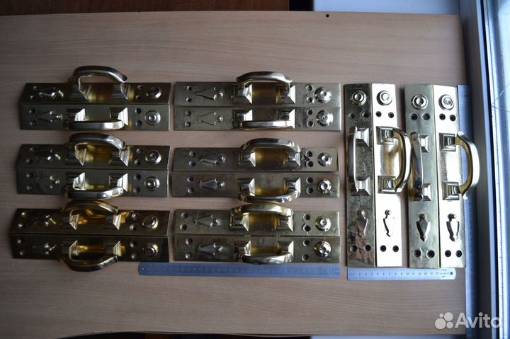 Латунные шпингалеты №3