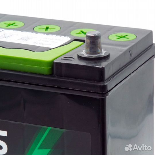 Аккумулятор zeus power Asia 65B24R 55 Ач п.п Geely