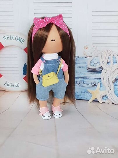 Кукла тильда, интерьерная кукла, текстильная