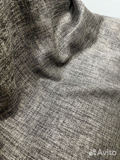 Ткань для штор блэкаут рогожка мешковина