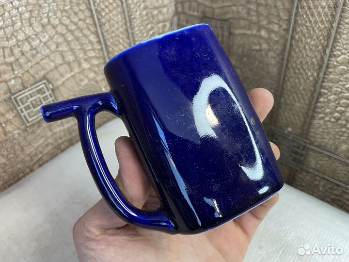 Кисловодск поильник фарфор кобальт