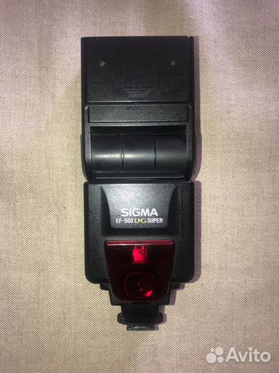 Вспышка sigma ef-500 dg super для Nikon