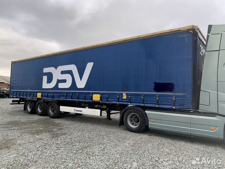 Полуприцеп шторный Krone SD, 2012