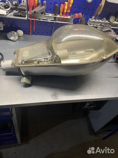 Фонарь уличный на столб бу