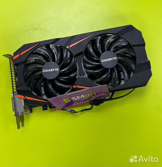 Видеокарта gigabyte GeForce GTX 1060, 6gb