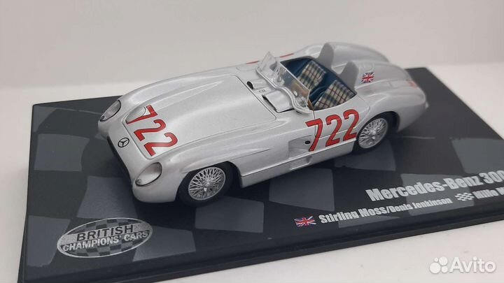 Mercedes Benz 300 SLR Модель автомобиля 1:43